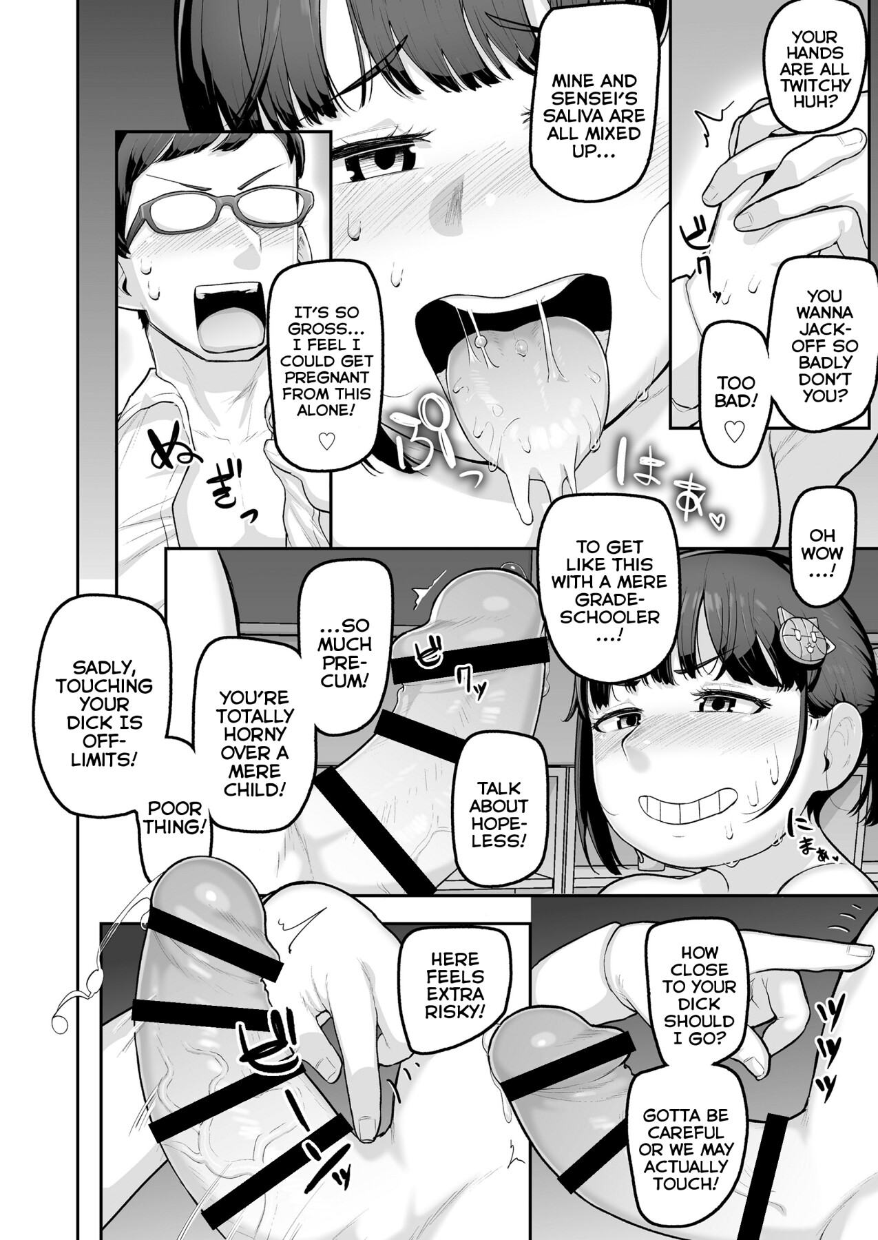Hentai Manga Comic-The Story of Two Mesugaki Students That Treat Ending My Teaching Career As a Literal Game-Read-11